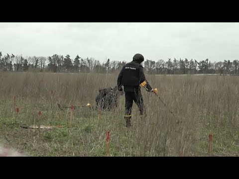 Danger UXB: demining experts in Ukraine operate in the most mined place on earth