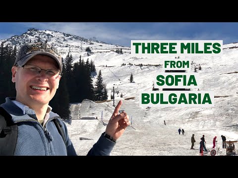Day Trip from SOFIA | Vitosha Mountain & Aleko Ski Resort in BULGARIA 🇧🇬