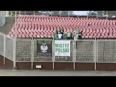 "NA ZAWSZE WIERNI WIERNI I ODDANI UKOCHANEJ WARCIE NAJWIERNIEJSI FANI" - Warta Poznań w Jastrzębiu