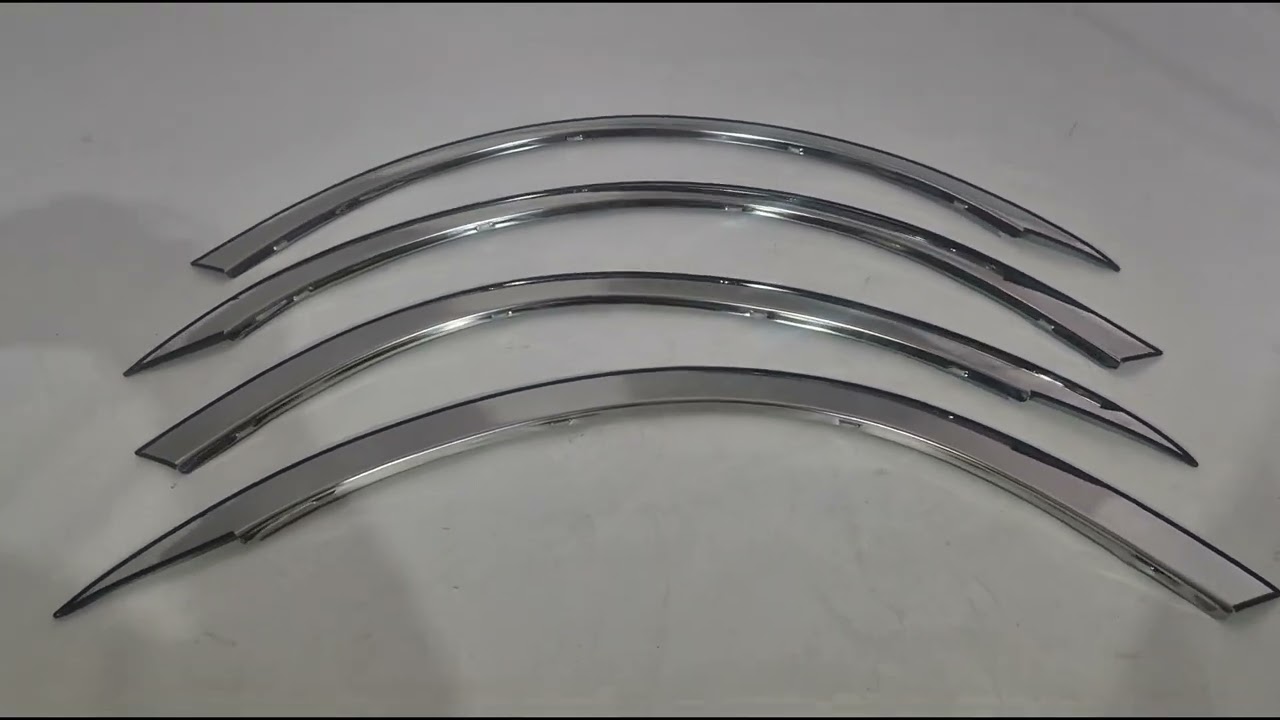 Peugeot 807 2002–2014 RVS wielkastlijsten (set van 4 stuks) Video 1