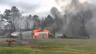 preview picture of video 'Livingston Fire Academy - Plant Fire Simulation'