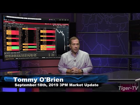 September 18th, 2019 - 3PM ET Market Update on TFNN