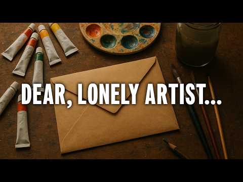 a message to the lonely artist...