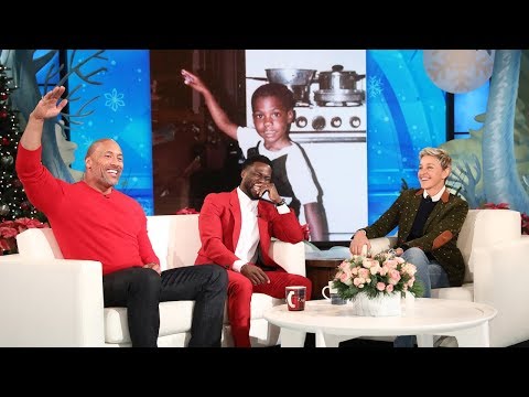 Dwayne Johnson Reveals Kevin Hart's Awkward Teen Photo