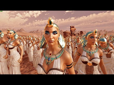 Can 100 Cleopatras Stop 500,000 Zombies - Ultimate Epic Battle Simulator 2 Uebs 2