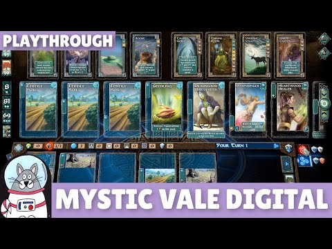 Mystic Vale (Digital Version) | Playthrough | slickerdrips - YouTube