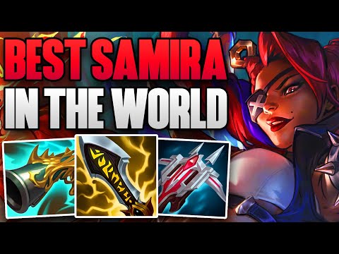 BEST SAMIRA IN THE WORLD INSANE SOLO CARRY GAMEPLAY! | CHALLENGER SAMIRA ADC | Patch 14.9 S14