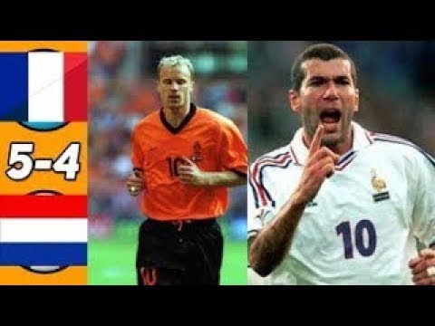 France 0-0 (5 x 4) Netherlands (Zidane, Bergkamp) ●UEFA Euro 1996 Extended Goals & Highlights