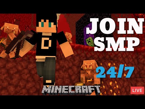 INSANE MINECRAFT SMP LIVE with DRAVEN 24/7