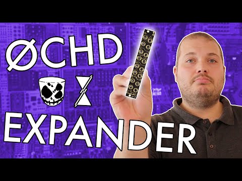 Instruo/DivKid ochd expander Eurorack Synthesizer Module 2016 - Present - Black image 3