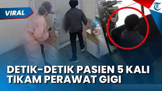 NGERI! PASIEN KLINIK GIGI Tikam Perawat 5 Kali di Tangerang, Pisau Sudah Disiapkan dari Rumah