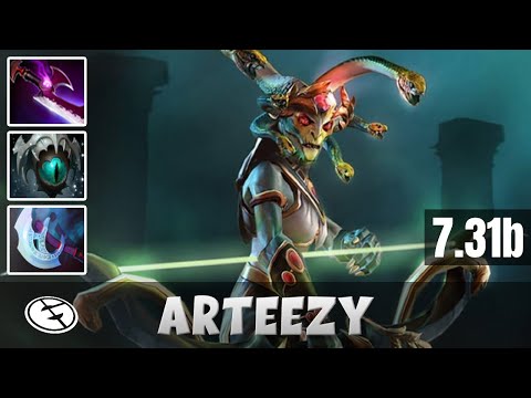 EG.Arteezy play Medusa DOTA 2 vs 4ZS Gameplay | 7.31b | Dota 2 Pro Gameplay