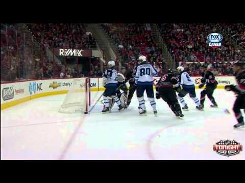 Jets @ Hurricanes Highlights 3/26/13