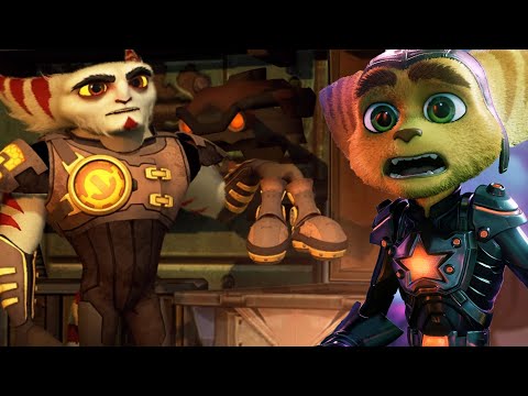 Ratchet Gets His Father's HoverBoots VS Kit's HoverBoots - Ratchet & Clank: Rift Apart PS5 2021