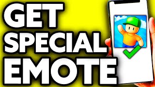 How To Get Special Emote in Stumble Guys 2024
