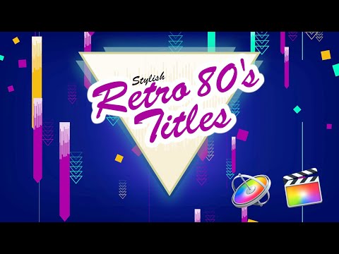 Retro Quick - Final Cut Pro Templates - Apple Motion Templates| kitvideo.net