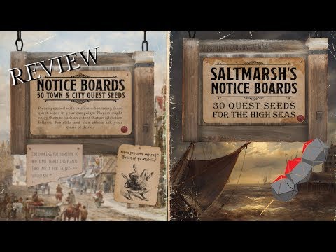 DM's Guild Review: Notice Boards!