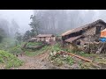 Rural Life In The Nepali Mountains In Nepal How People Live In Nepal With Rainy Time
