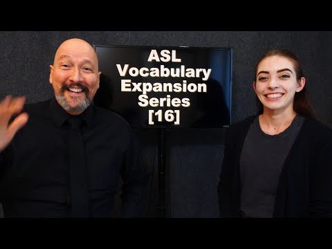 001 ASL American Sign Language Vocabulary Expansion Series Dr Bill Rach 2019 08 02 a