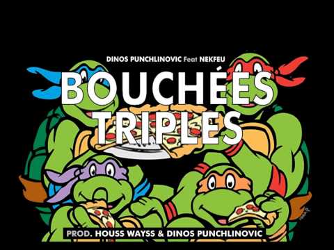 Dinos Punchlinovic feat Nekfeu - Bouchées Triples. [L'ALCHIMISTE LE 24 JUIN DANS LES BACS]