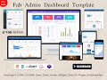 Bootstrap Admin Web App Template Dashboard UI Fab
