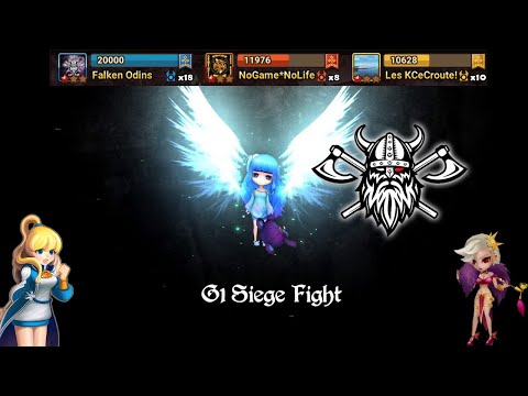 G1 Siege VS Les KCeCroute! VS NoGame*NoLife