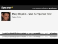 Mary Hopkin - Que tiempo tan feliz (hecho con ...