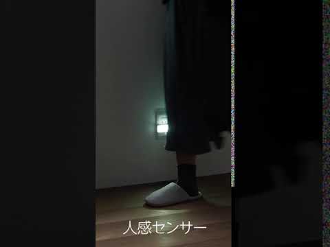 人感明暗センサー LEDスリムナイトライト｜YAZAWA CORPORATION