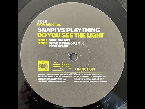 Snap Vs Plaything - Do You See The Light (Push Remix) 2002