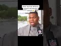 Quinnen Williams did not skip a beat with the reporter. ?  #shorts