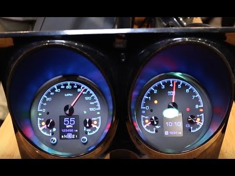 SEMA 2017: Top-of-the-Line Dakota Digital HDX Gauge Cluster Rolls Out Truck Applications & More