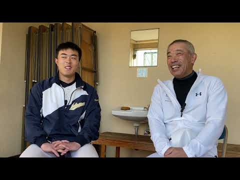 選手インタビュー　〜松永 侑大くん、新4回生、二塁手、広島国際学院高校〜