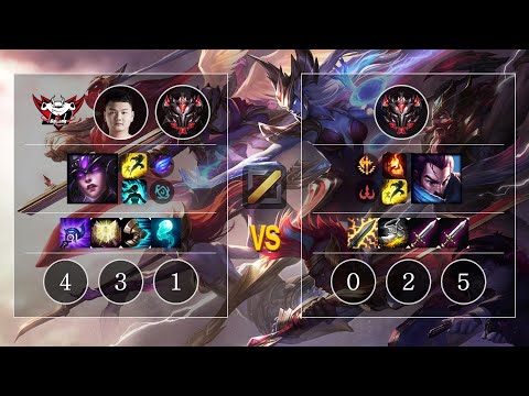 JDG Yagao Syndra vs Yasuo Mid - KR GrandMaster Patch 10.11