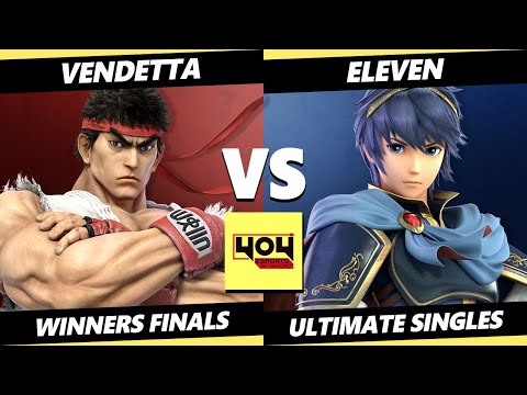 4o4 Weekly 54 WINNERS FINALS - Vendetta (Ryu) Vs. Eleven (Marth) Smash Ultimate - SSBU