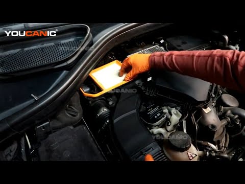 2013-2019 Mercedes-Benz GL-Class / GLS-Class –  Engine Air Filter Replacement