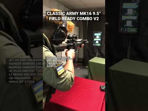 CA MK16 9.5” Field Ready Combo V2 #airsoft #airsoftgi #shorts #short #milsim #gaming #speedqb #cqb