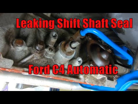How to replace shift shaft seal on your C4 Ford automatic transmission