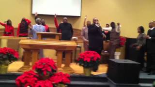 Elder Hollis Calhoun singing 