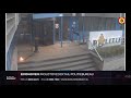 Molotovcocktail gooien naar het politiebureau in Eindhoven [BEWAKINGSBEELDEN]