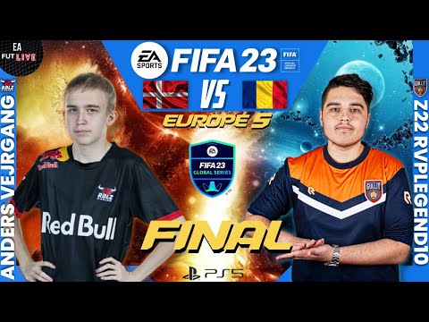 FINAL - ANDERS VEJRGANG VS Z22 RVPLEGEND10 | FIFA 23 - FGS 5 EUROPE DAY 2 - PRO VS PRO