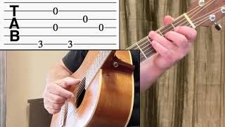 How To Play &quot;Clay Pigeons&quot; Guitar Lesson w/ Tab! Blaze Foley Series Part 1