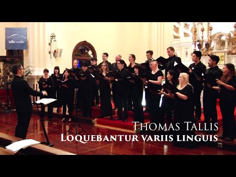 Thomas Tallis - Loquebantur variis linguis
