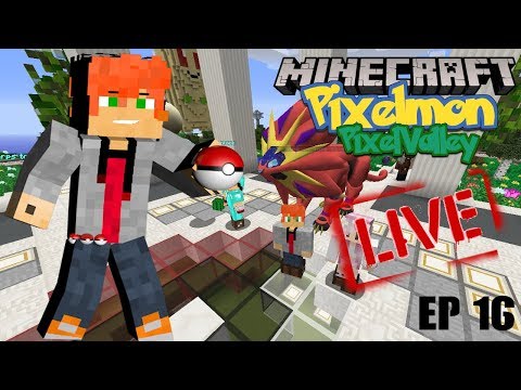 LETS GET SOME BADGES! - Minecraft Pixelmon Episode 16 | PixelVally