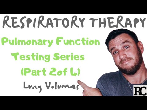 Respiratory Therapy - Pulmonary Function Test Series (2/4) - Lung Volumes
