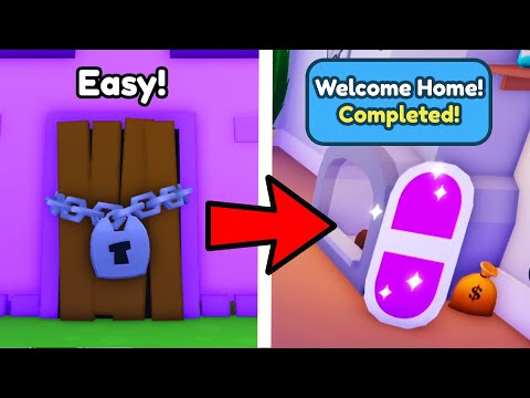 🥳How to *UNLOCK* Secret House and Get Purple Hoverboard New Anniversary Update in Pet Simulator X
