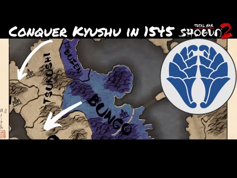 Conquer Kyushu by 1545: Otomo, the Big Blue Blob of Shogun 2