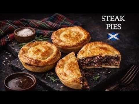 Delicious Scottish Steak Pies | Easy Meat Pie Recipe