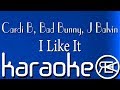 I Like It - Cardi B, Bad Bunny, J Balvin | Karaoke Instrumental