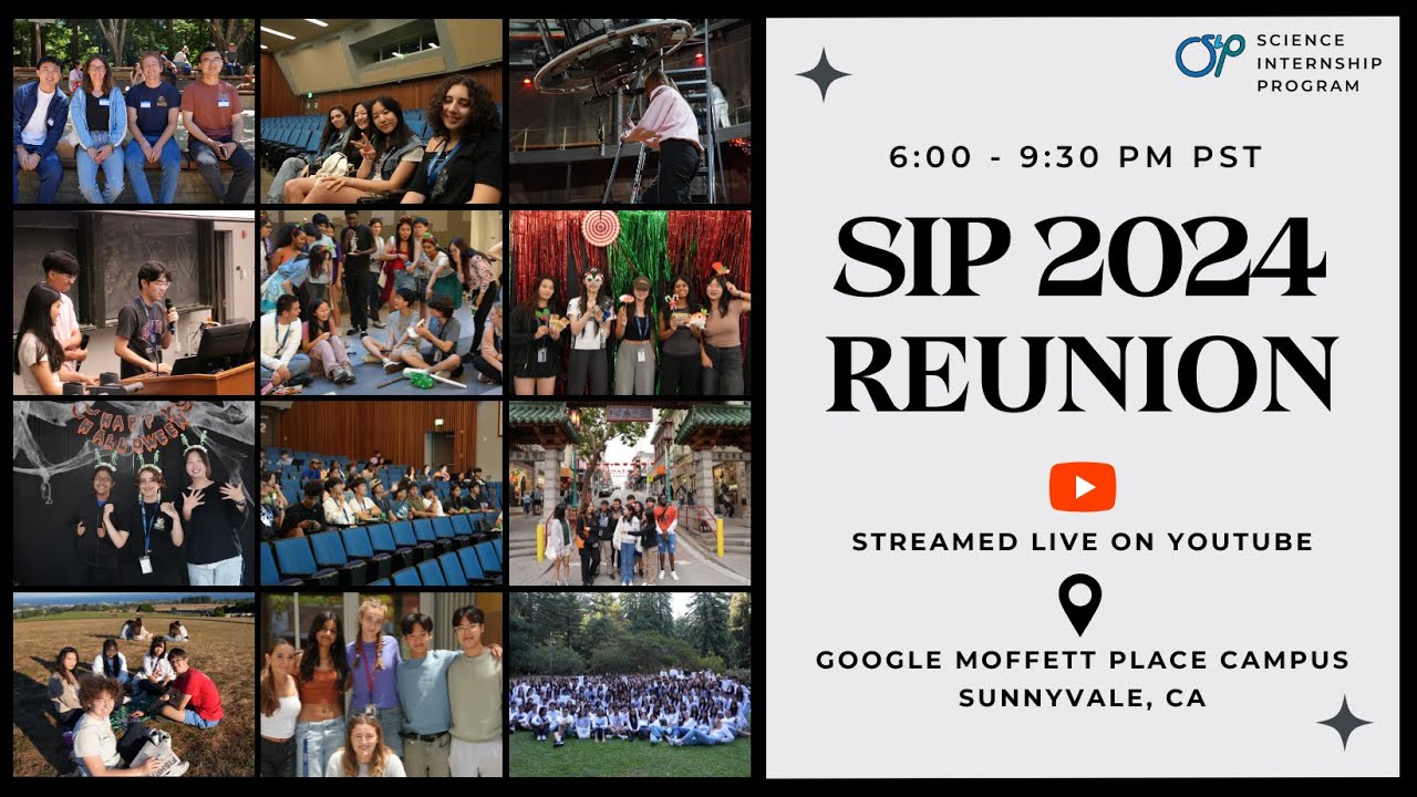 University of California Santa Cruz (UCSC) Science Internship Program (SIP) Reunion 2024 December 16