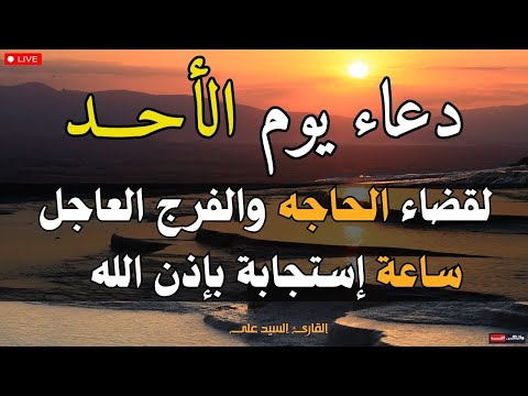 دعاء عظيم شغلها يوم الأحد بنية جلب الرزق السريع وقضاء الدين وتفريج الهم وتيسير الأمور باذن الله